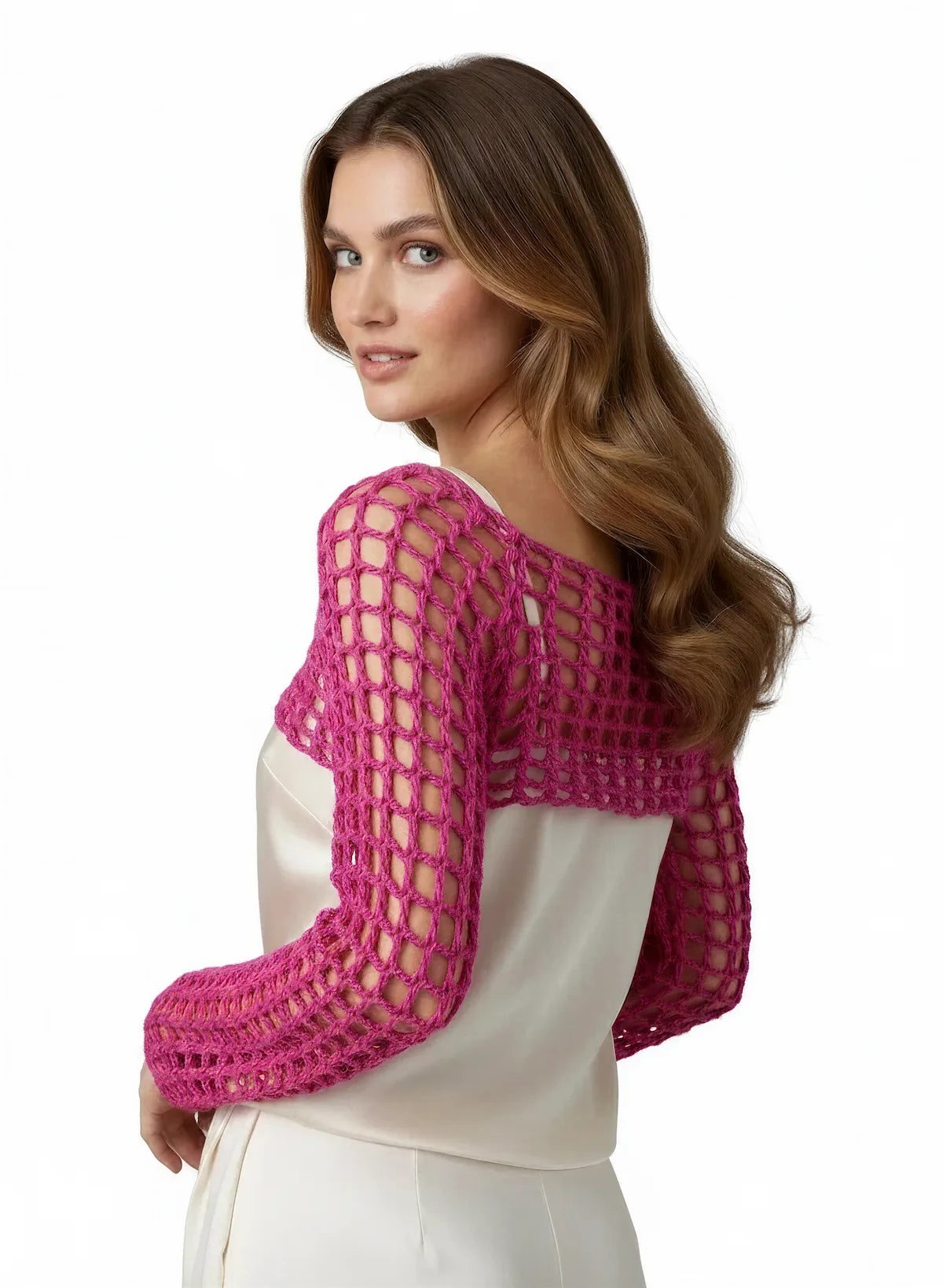 Crop top au crochet Napolitano de Cachalabibi